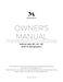 GE ZIS420NPII Owner's Manual