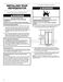 Coldspot 106 Side by Side Use & Care Guide Page #5